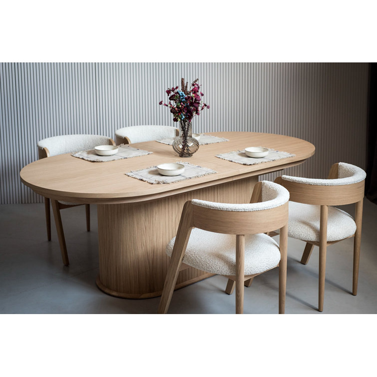 Corrigan Studio® Englewood Modern Natural Oak Dining Table With